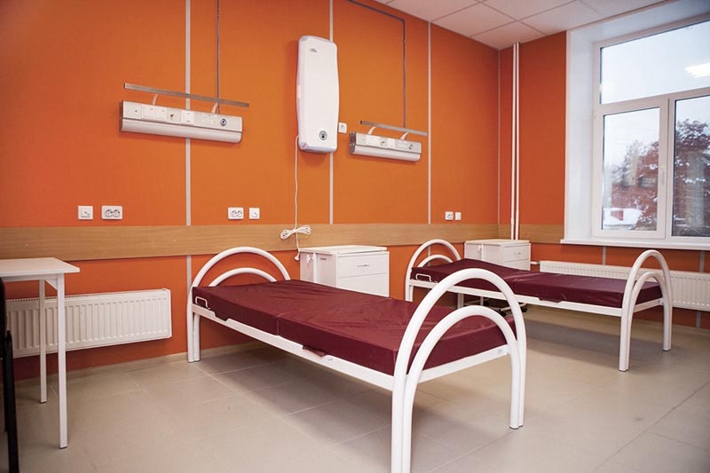 стеновые панели для инфекционных отделений больниц covid ламинированный окрашенный гипсокартон гкл
